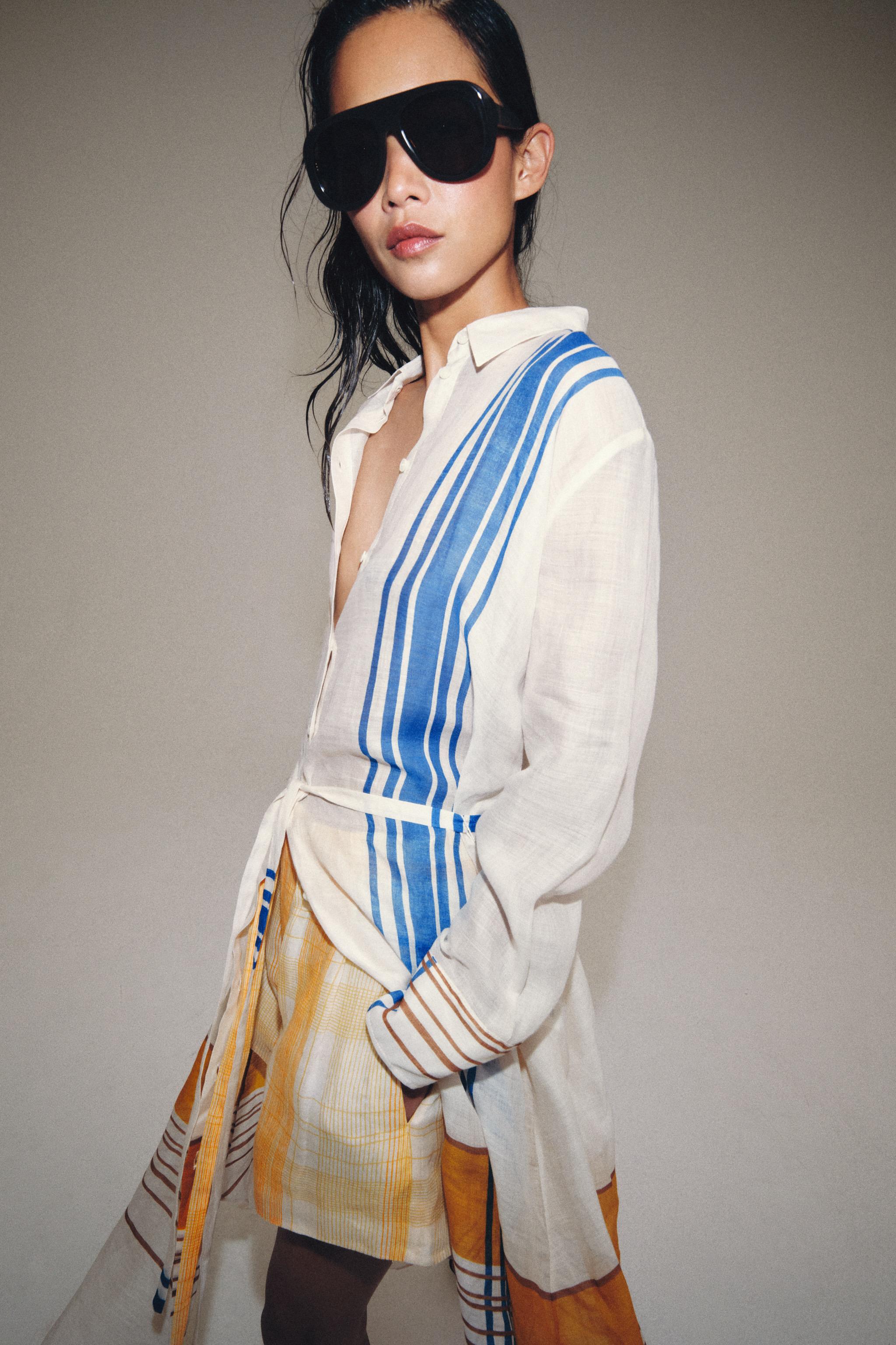ROBE CHEMISE RAMIE 100% ZW COLLECTION